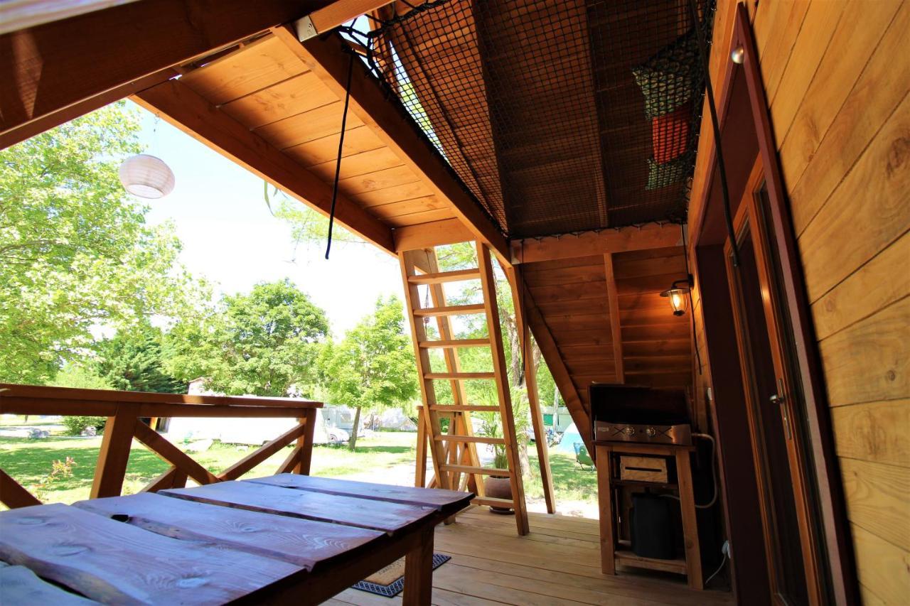 Habitat Createur - Hebergements Insolites Au Camping Municipal "Les Ecureuils" Recoubeau-Jansac Luaran gambar