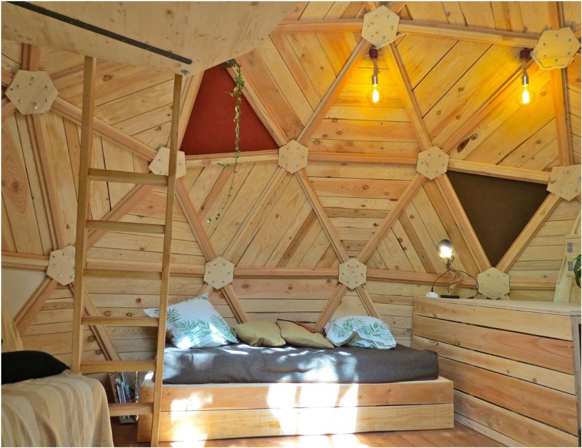 Habitat Createur - Hebergements Insolites Au Camping Municipal "Les Ecureuils" Recoubeau-Jansac Luaran gambar