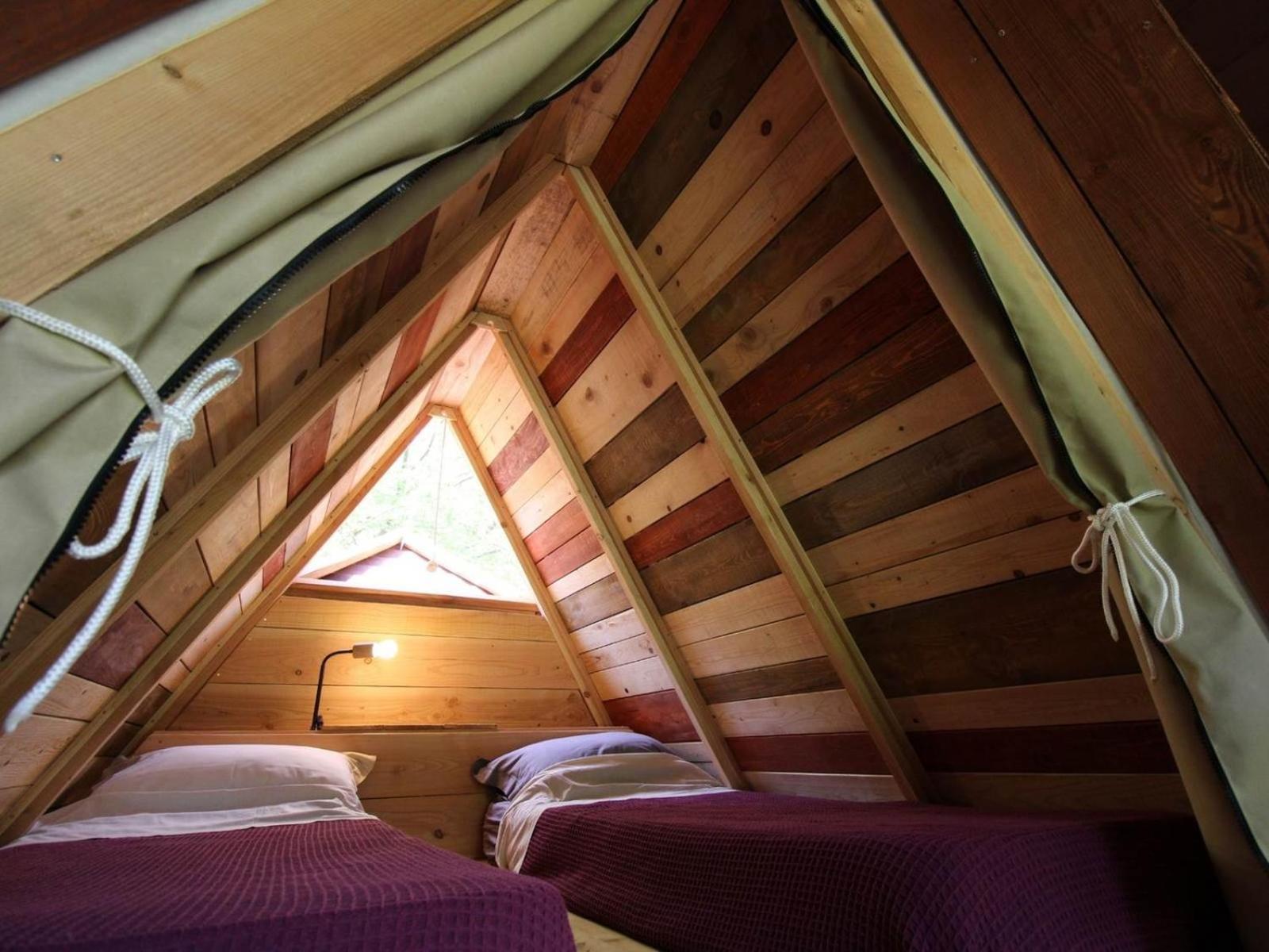 Habitat Createur - Hebergements Insolites Au Camping Municipal "Les Ecureuils" Recoubeau-Jansac Luaran gambar