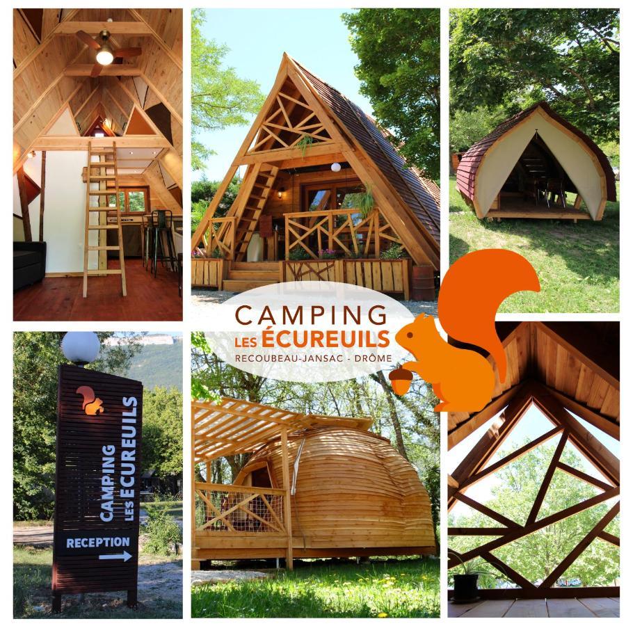 Habitat Createur - Hebergements Insolites Au Camping Municipal "Les Ecureuils" Recoubeau-Jansac Luaran gambar