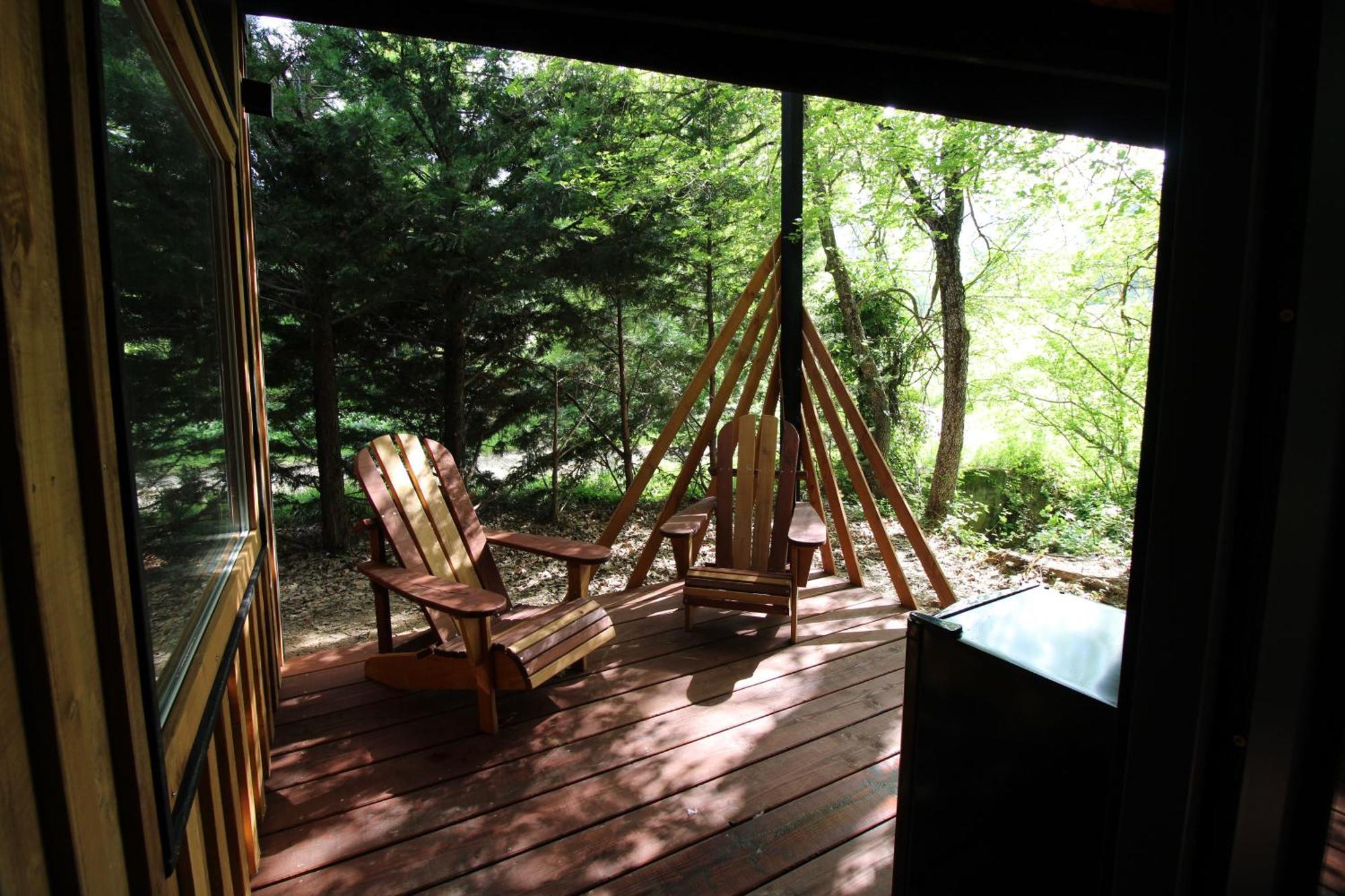 Habitat Createur - Hebergements Insolites Au Camping Municipal "Les Ecureuils" Recoubeau-Jansac Luaran gambar